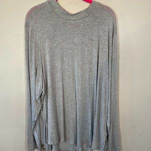 Self Esteem Grey Long Sleeve T-Shirt